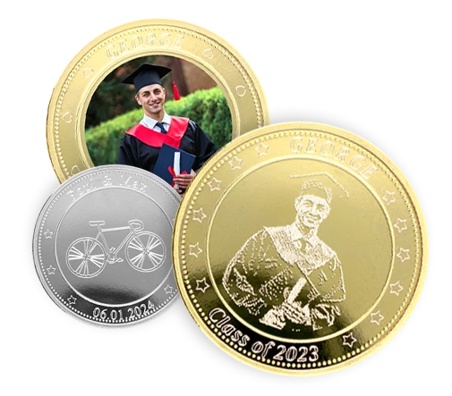 customized coins with a picture